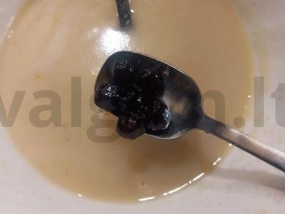 Baltyminė manų košė su tapioka ir stevija Žingsnis 3