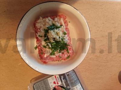 Kopūstai, kepti su faršu Žingsnis 4