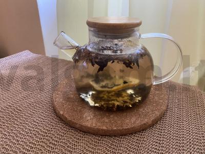 Mėlynojo aguonų arbata su apelsinu ir imbieru Žingsnis 5