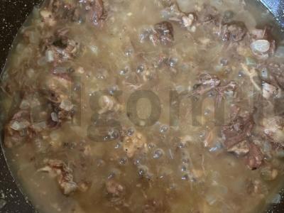 Makaronai su jautiena, troškinti keptuvėje Žingsnis 8