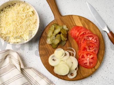 Pica „Čizburgeris“ Žingsnis 3