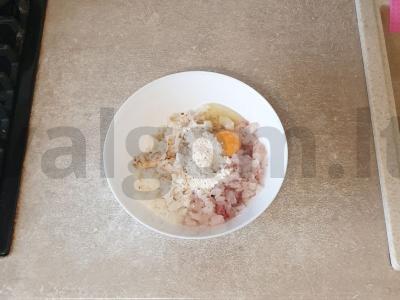 Švelnios žuvies kotletai su ryžiais Žingsnis 4