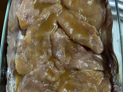 Kiaulienos kepsniai su medumi orkaitėje Žingsnis 7