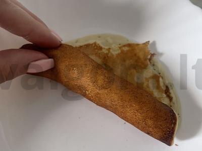 Bananų blynai pusryčiams Žingsnis 8