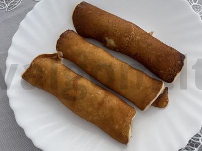 Bananų blynai pusryčiams pagrindine nuotrauka