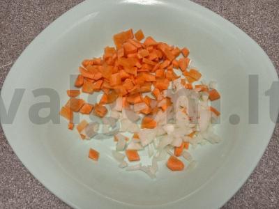 Anties sultinys su namine makaronais Žingsnis 2