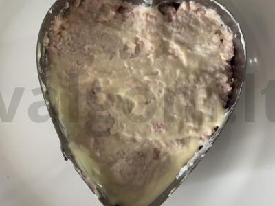 Salotos su tunu, kiaušiniais ir varškės sūriu Žingsnis 6