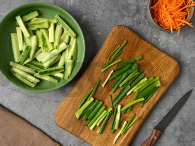 Salotos su jautiena azijietišku stiliumi Žingsnis 2