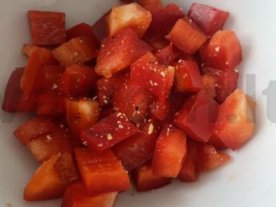 Užkandžių brusketės su paprika Žingsnis 2