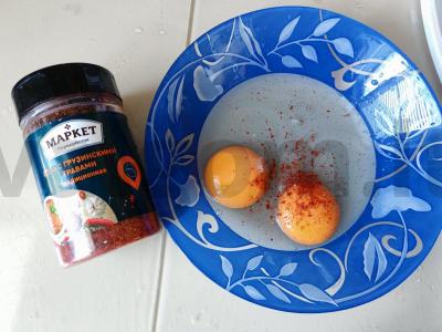 Sumuštinis su vištienos filė pusryčiams Žingsnis 4