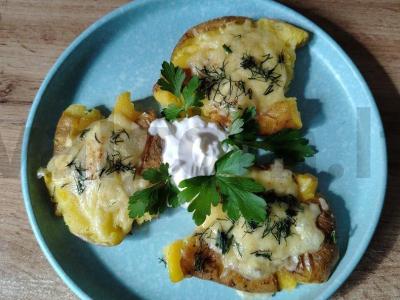 Keptas sutrintas bulvės pagrindine nuotrauka