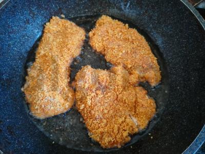 Sumuštinis su vištienos filė pusryčiams Žingsnis 7