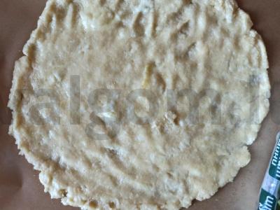 Keto pica iš migdolų miltų su špinatais Žingsnis 4