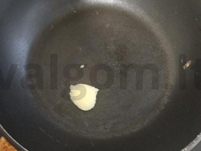 Avižų ir cukinijų blynas Žingsnis 4