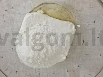 Rizinis adžarų hachapuri Žingsnis 2