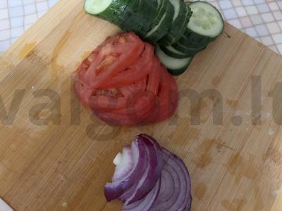 Namų burgeriai su sultingomis kotletomis Žingsnis 4