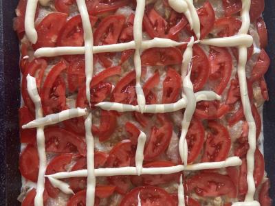 Kepta bulvė su grybais ir mėsa Žingsnis 7