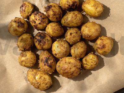 Keptas mažas bulvės su garstyčiomis Žingsnis 3