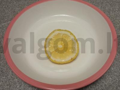 Virti karališki krevetės su citrina Žingsnis 3