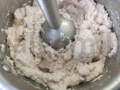 Vištienos piurė su avižiniais dribsniais ir acidofiliu Žingsnis 6