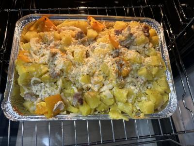 Keptuvė su kiauliena ir bulvėmis Žingsnis 8