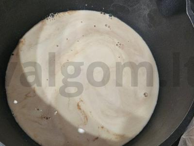 Avižinė košė su šokoladiniu pienu Žingsnis 1