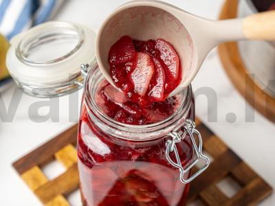 Kriaušių uogienė su spanguolėmis Žingsnis 7