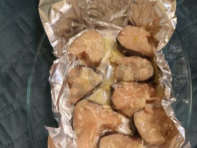 Kepta lašiša su citrina Žingsnis 4