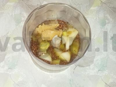 Avižinė košė „Lino žemės riešutai“ Žingsnis 2