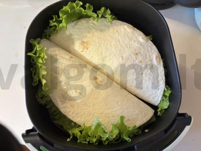 Krištoliniai paplotėliai oro grilyje per 15 minučių Žingsnis 6