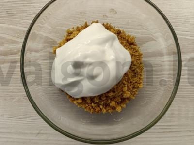 Desertas su braškėmis ir abrikosais Žingsnis 2