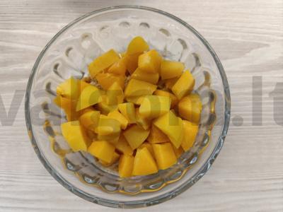 Desertas su braškėmis ir abrikosais Žingsnis 4