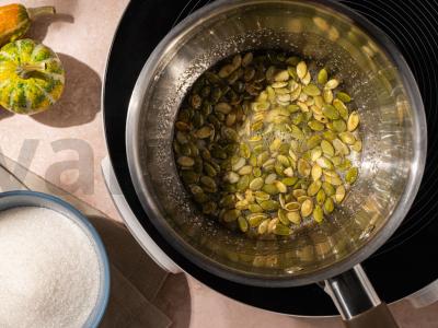 Moliūgų kremas-karamelė Žingsnis 9