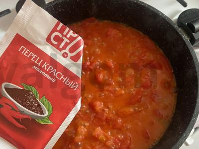 Plaktos kiaušinių su sultingais pomidorais Žingsnis 3