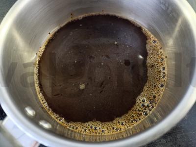 Cikorija su plakta grietinėle ir braškėmis Žingsnis 2