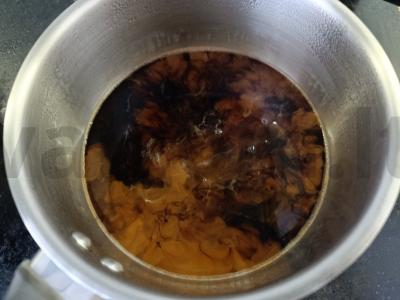 Cikorija su plakta grietinėle ir braškėmis Žingsnis 3