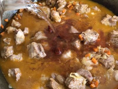 Kiaulienos kaklas su prieskonių padažu Žingsnis 8