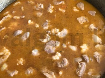 Kiaulienos kaklas su prieskonių padažu Žingsnis 9