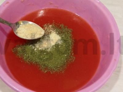 Makaronai-nestai su mėsos kotletais pomidorų padaže Žingsnis 10