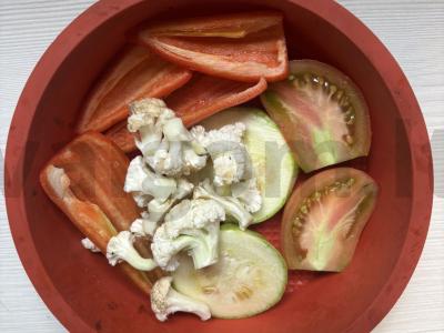 Keptų daržovių padažas Žingsnis 3