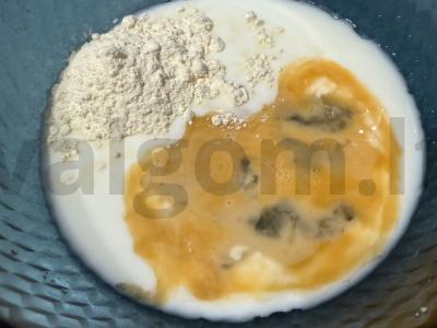 Keptas menkė orkaitėje tempura tešloje Žingsnis 1