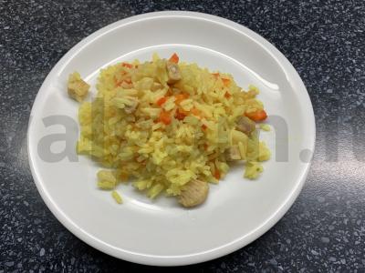 Plovas su ciberžole puode Žingsnis 6