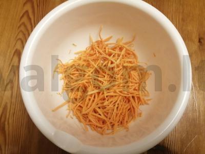 Troškinta žalia lęšių Žingsnis 1