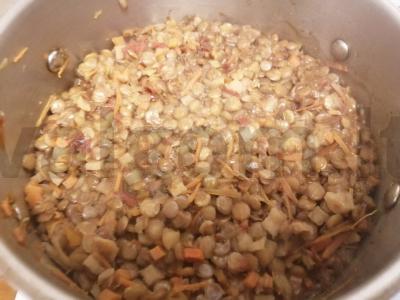 Troškinta žalia lęšių Žingsnis 5