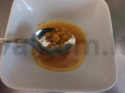 Jauni bulvės su žiediniu kopūstu Žingsnis 5