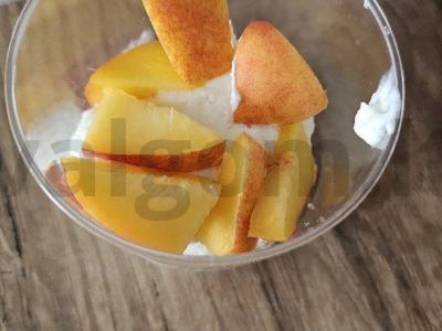 Desertas su nektarinu ir savojardi sausainiais Žingsnis 5