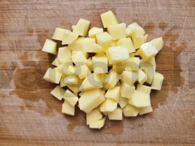 Harcho sriuba su meatballs Žingsnis 4