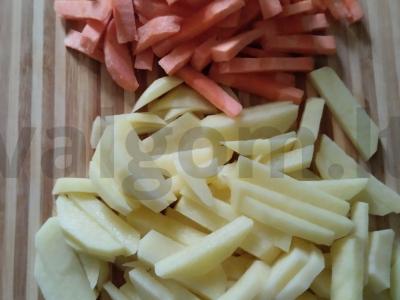 Kiauliena, kepta orkaitėje su daržovėmis Žingsnis 4