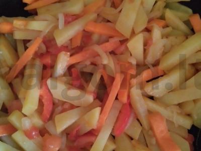 Kiauliena, kepta orkaitėje su daržovėmis Žingsnis 7