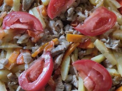 Kiauliena, kepta orkaitėje su daržovėmis Žingsnis 9